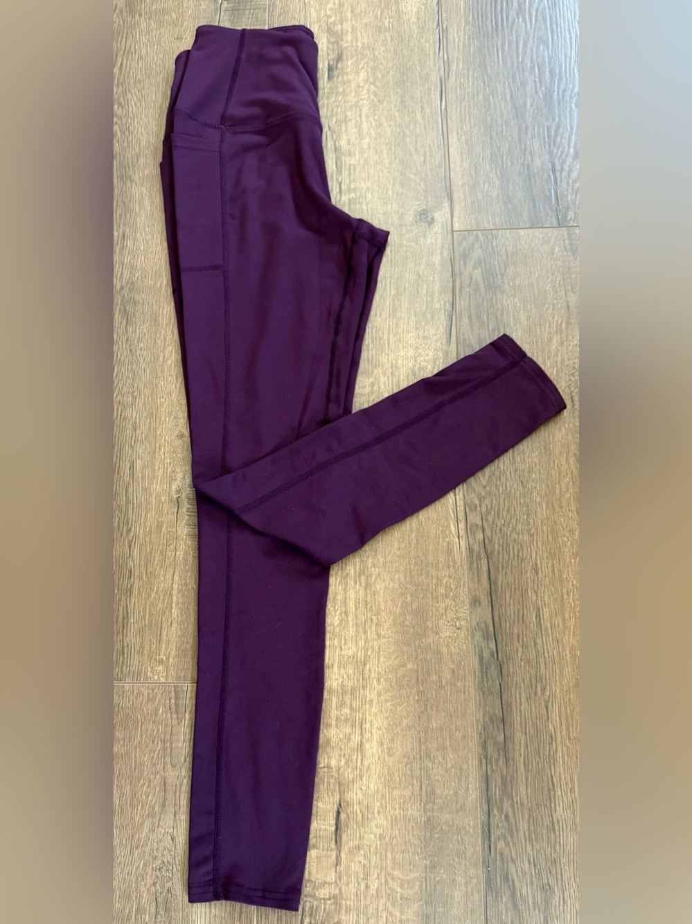 Skechers Women's Deep Purple High-Waist Track Leggings - Picture 3 of 6